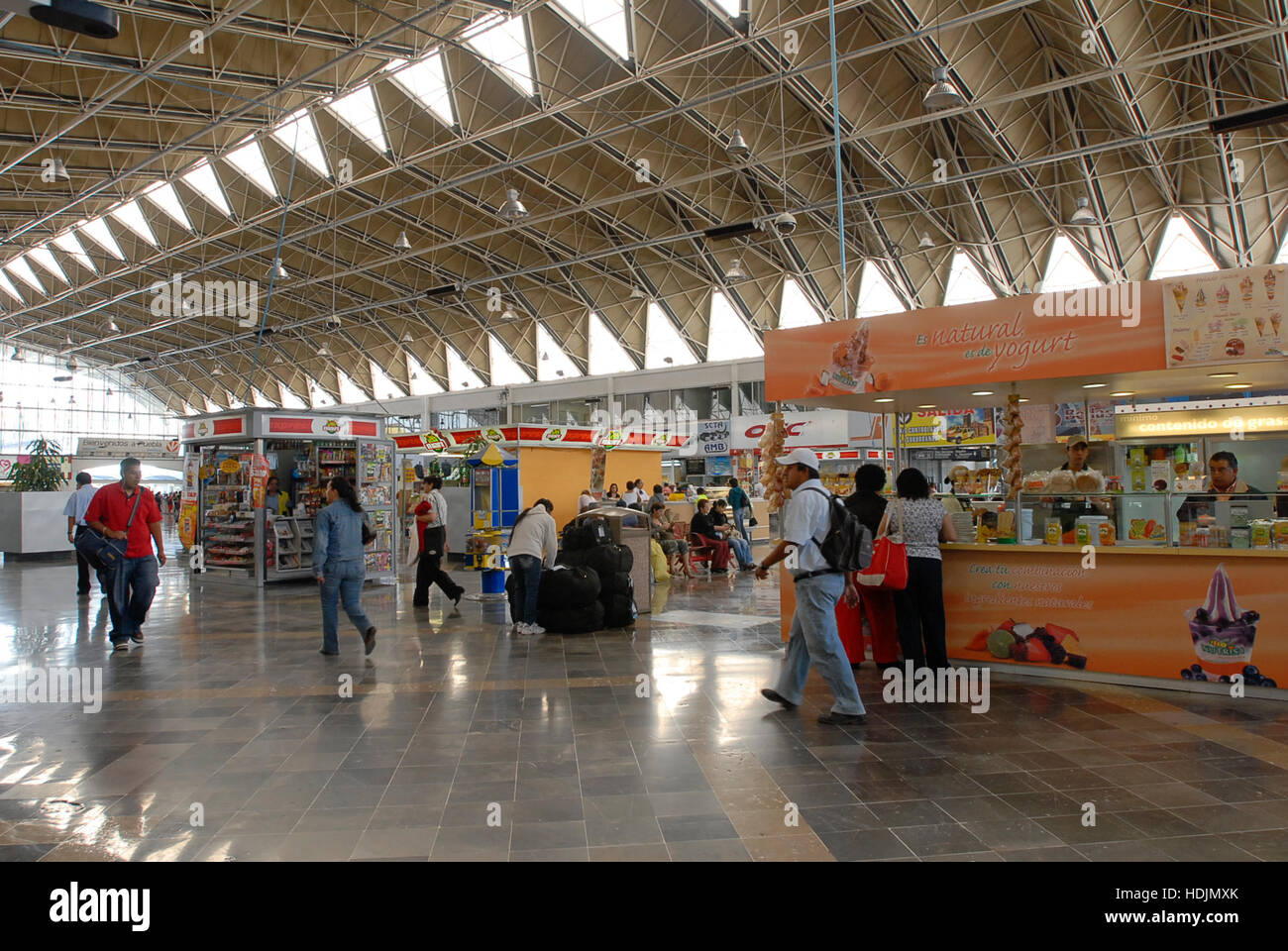 Capu Bus Station In Puebla Mexico Stock Photo Alamy