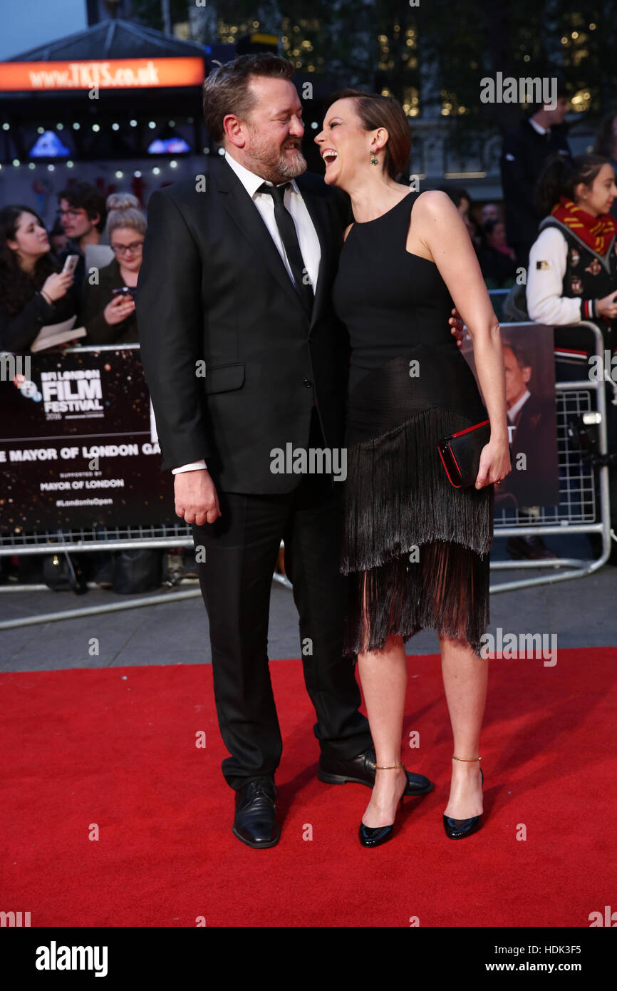 BFI London Film Festival 'Their Finest' Premiere - Arrivals  Featuring: Guy Garvey, Rachael Stirling Where: London, United Kingdom When: 13 Oct 2016 Stock Photo