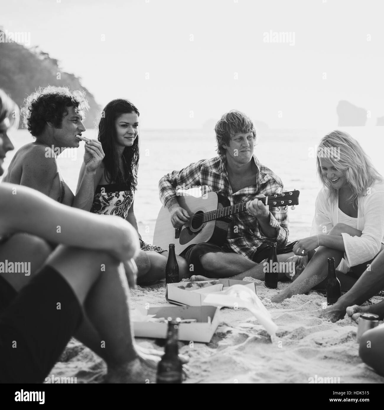 Women bikini beach Black and White Stock Photos & Images Alamy