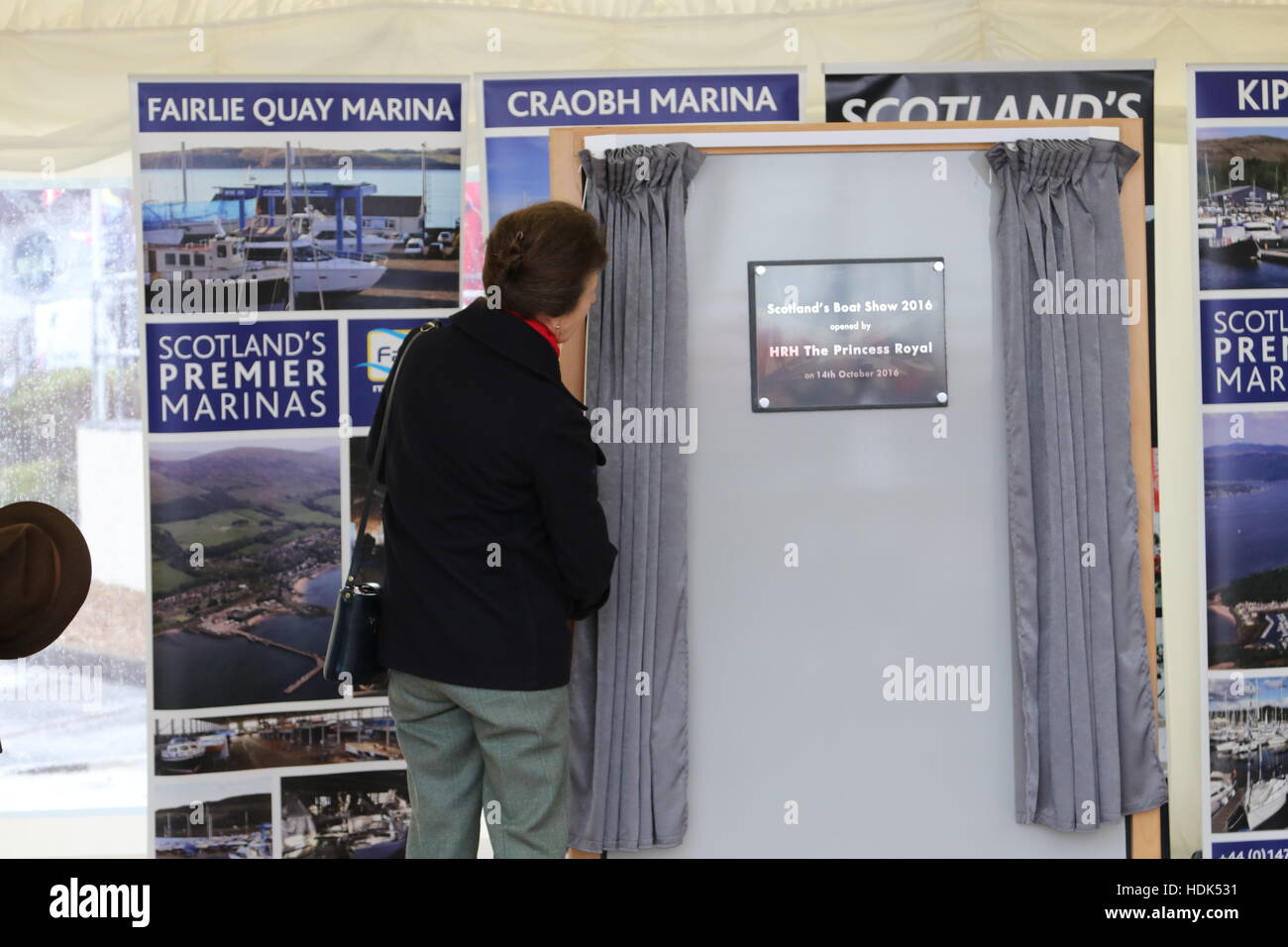 HRH The Princess Royal opens the 30th Anniversary of Scotland’s Boat
