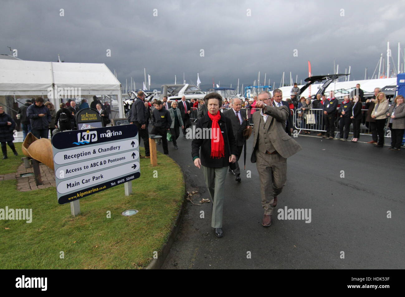 HRH The Princess Royal opens the 30th Anniversary of Scotland’s Boat