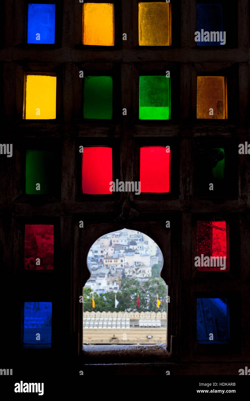 Coloured glass window hi-res stock photography and images - Alamy