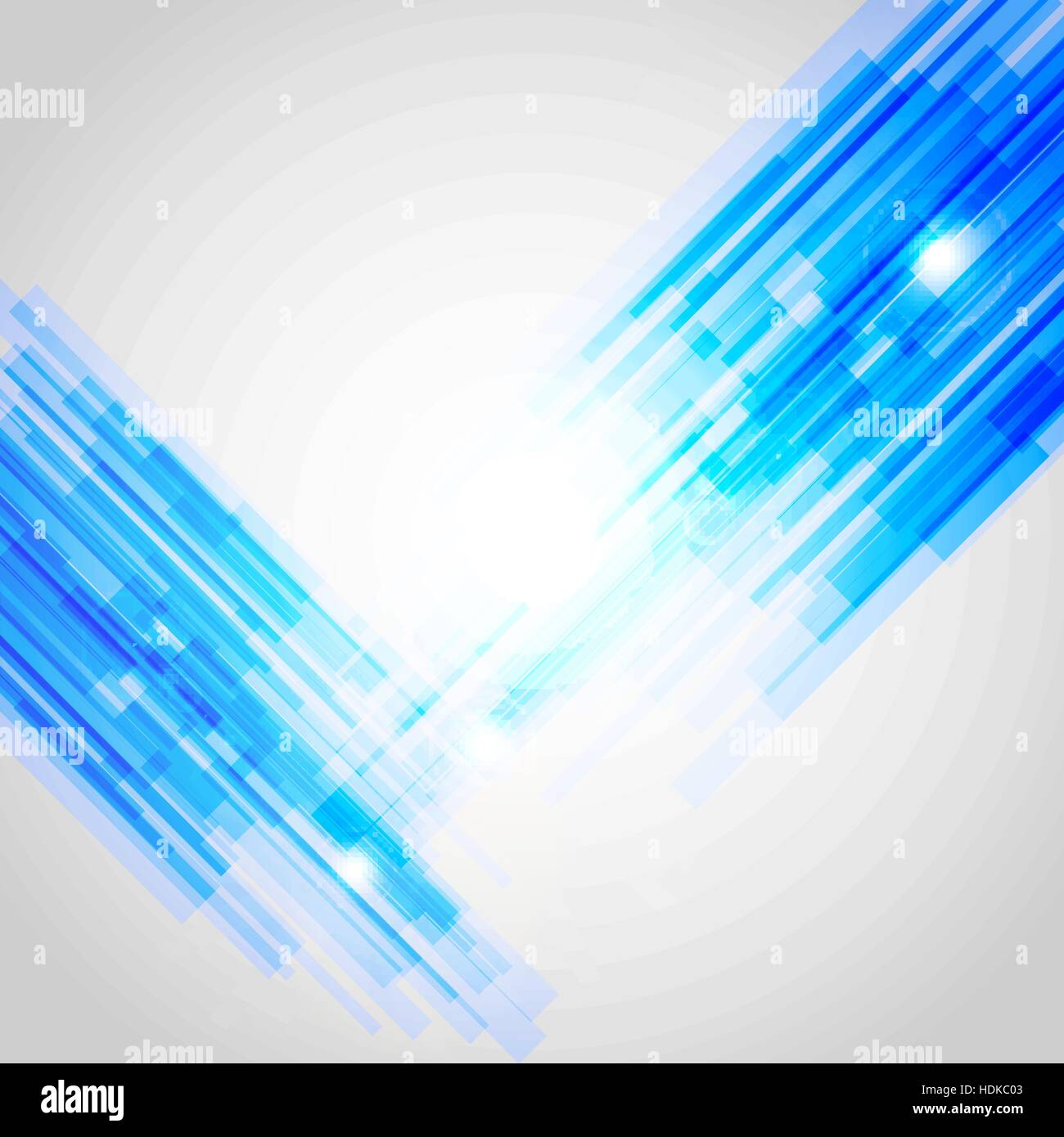 Blue abstract straight lines background, stock vector Stock Vector