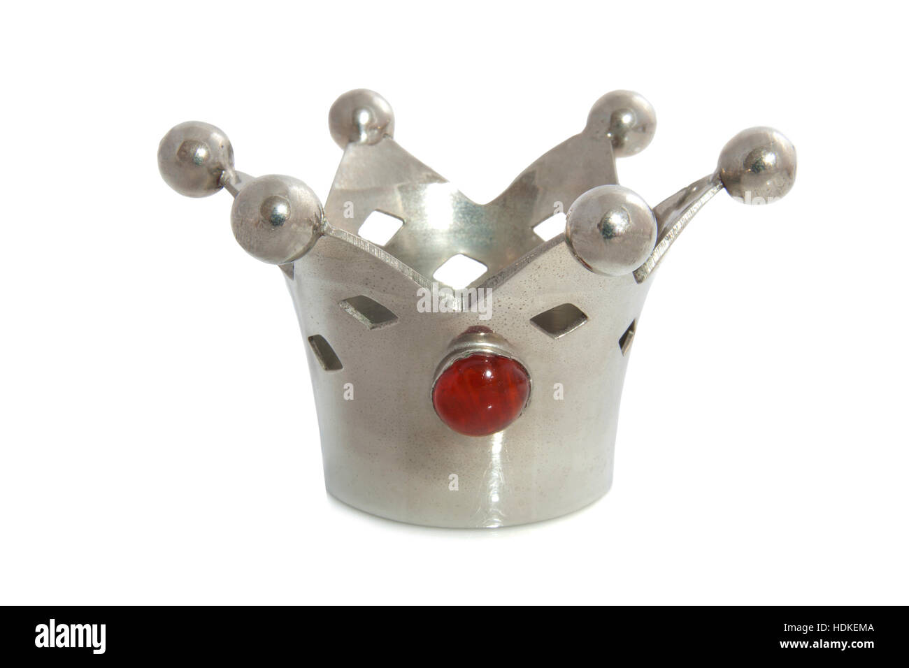 Beautiful crowns isolated Stock Photo