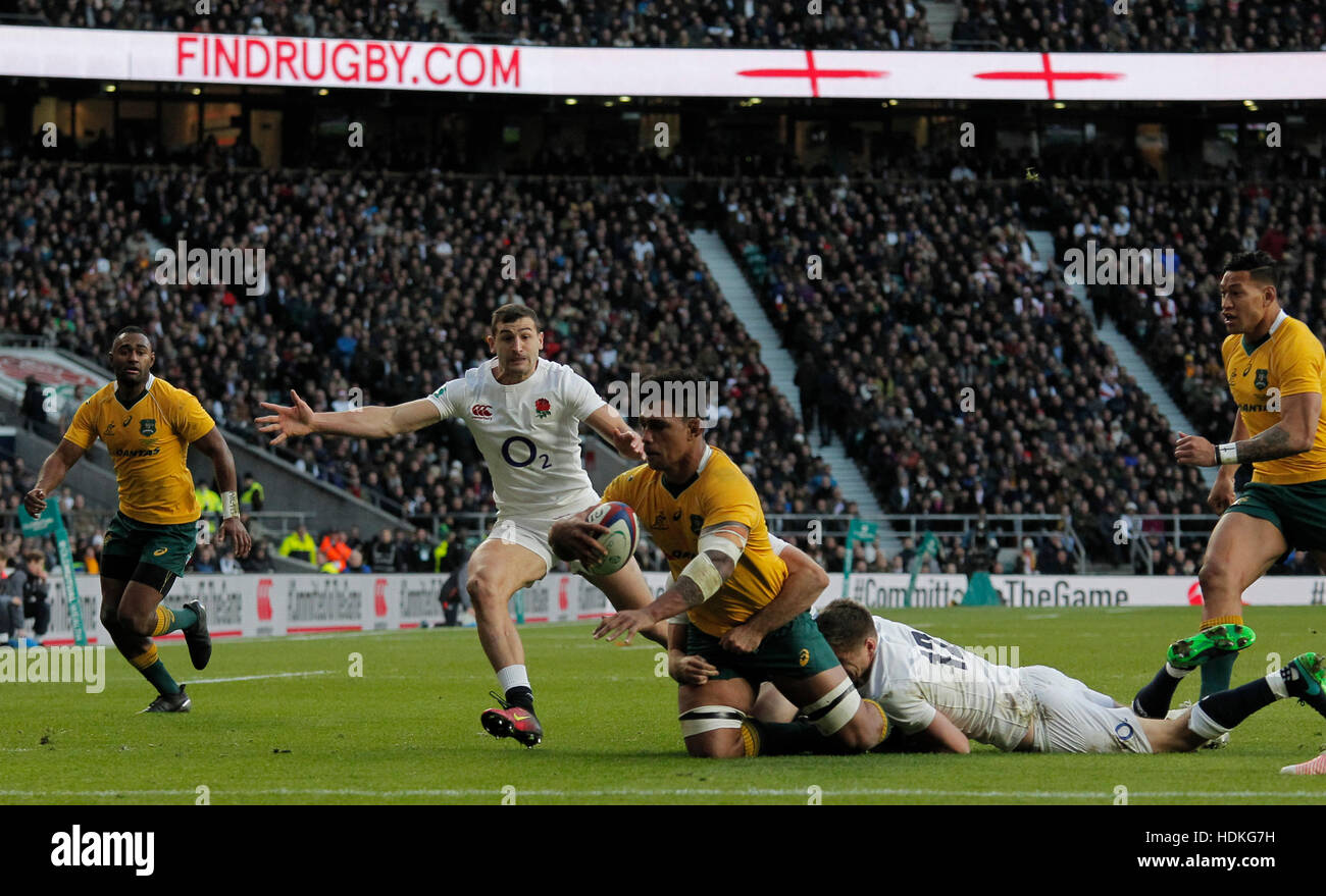 TWICKENHAM, ENGLAND DECEMBER 03 2016 During the Old Mutual Wealth