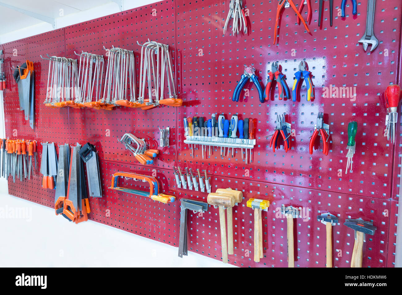 Board hanging tools equipment hi res stock photography and images