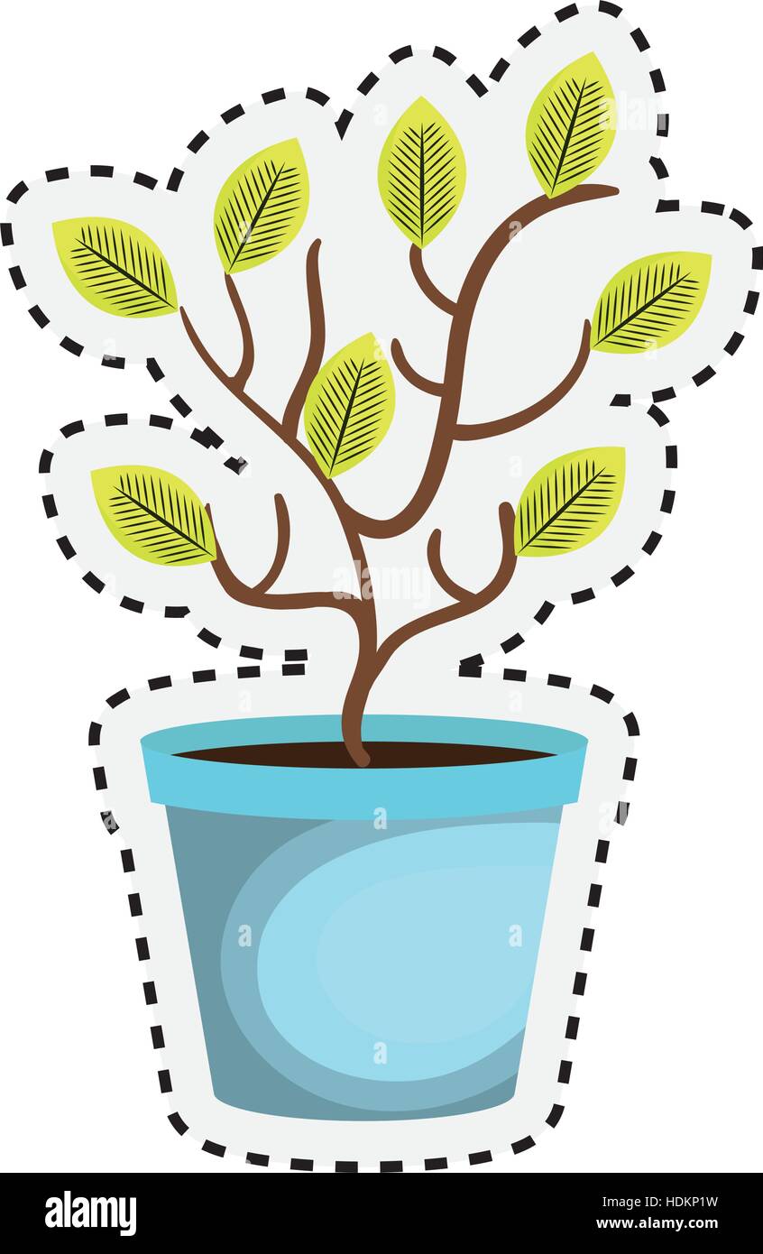leafs plant ecology icon vector illustration design Stock Vector Image ...