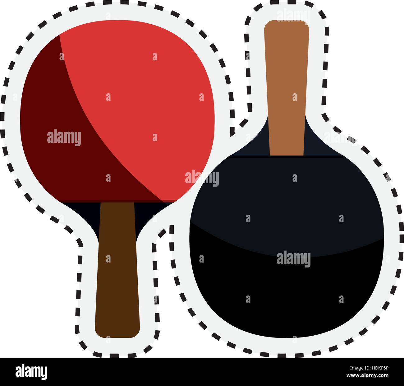 ping pong rackets icon vector illustration design Stock Vector Image ...
