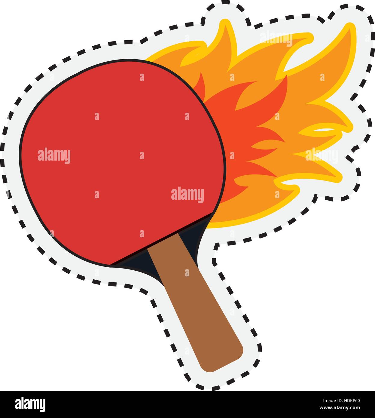 ping pong rackets icon vector illustration design Stock Vector Image ...