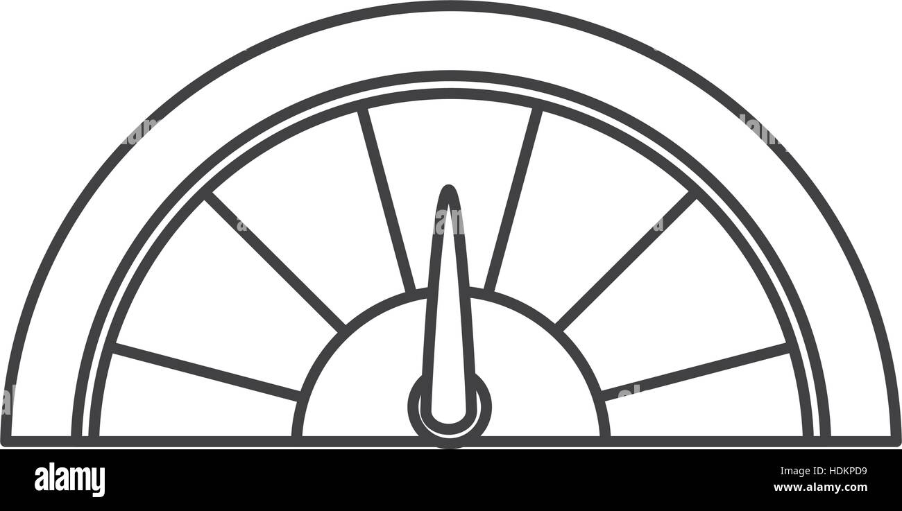 pressure gauge isolated icon vector illustration design Stock Vector ...