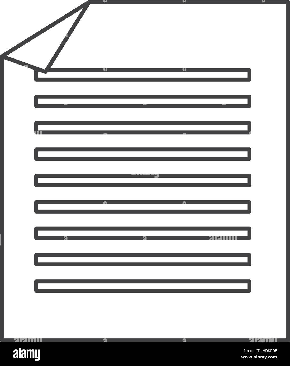 office documents isolated icons vector illustration design Stock Vector ...