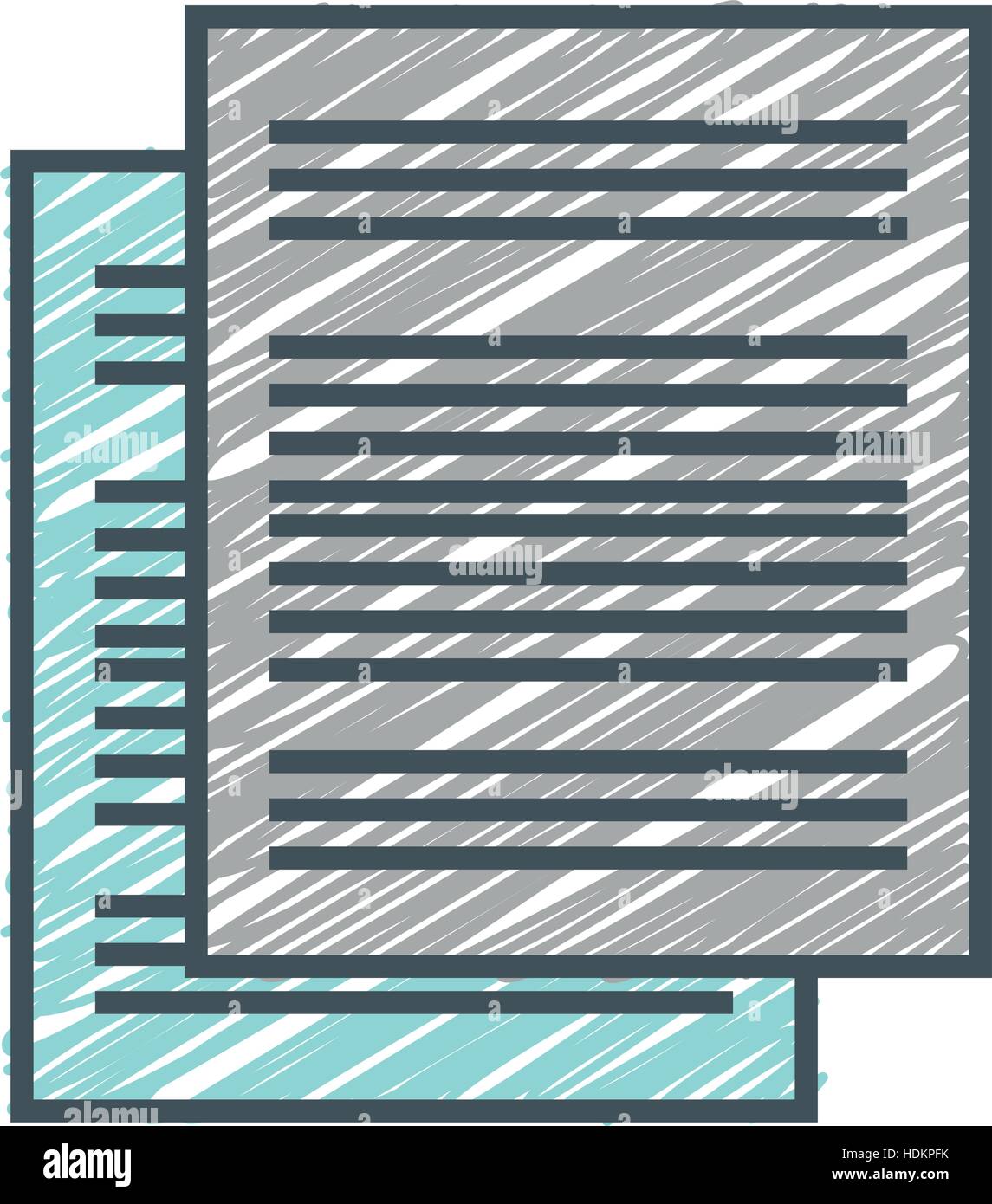 office documents isolated icons vector illustration design Stock Vector ...