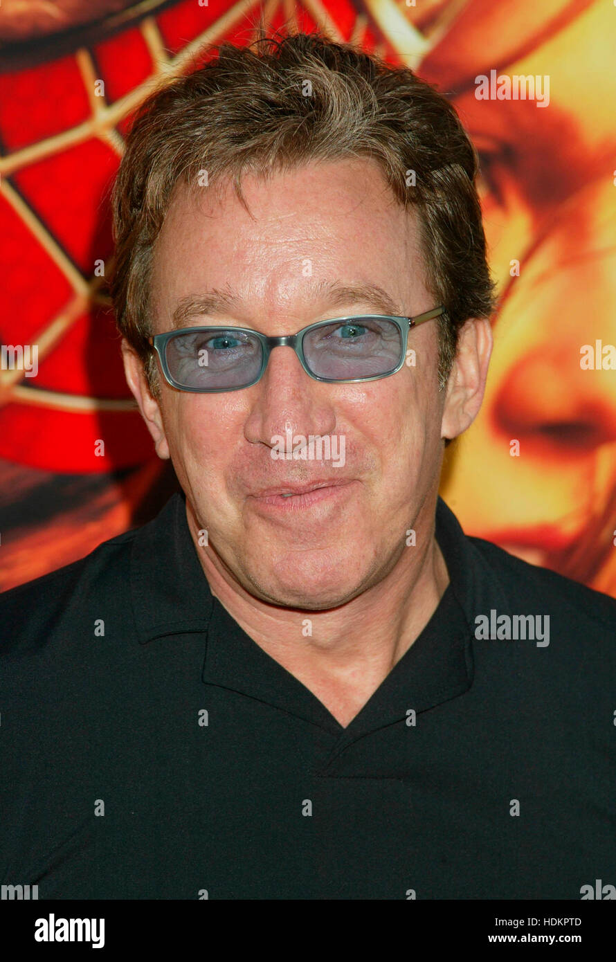 Actor Tim Allen at the premiere for the Columbia Pictures  film, 'Spider-man 2' at the Mann Village theatre in Westwood section of Los Angeles,  California on June 22, 2004.  Photo credit: Francis Specker Stock Photo