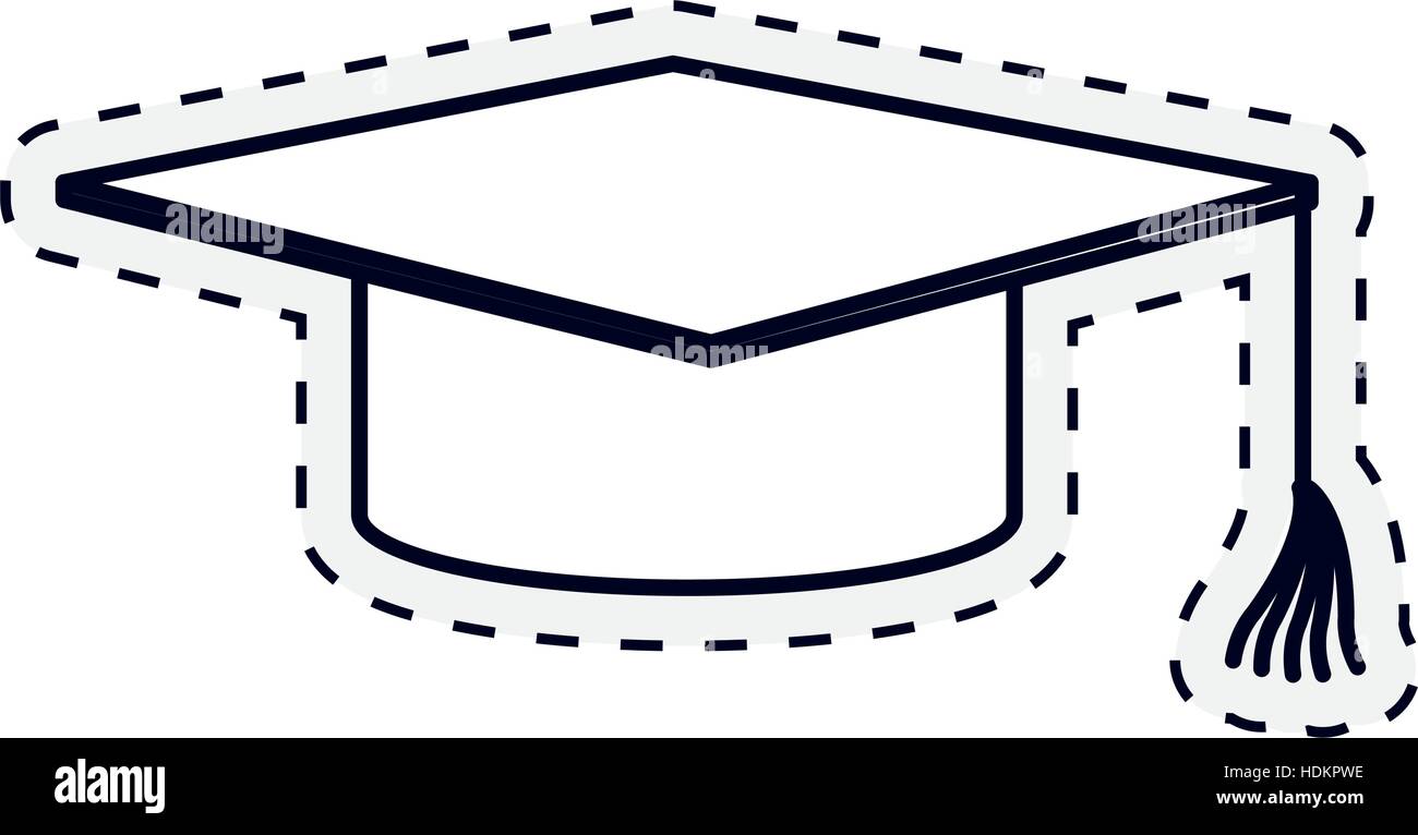 Hat Graduation Isolated Icon Vector High Resolution Stock Photography