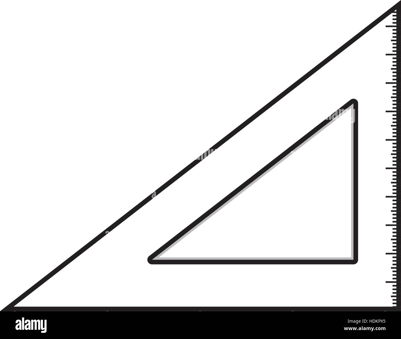 Setsquare vector vectors Stock Vector Images - Alamy