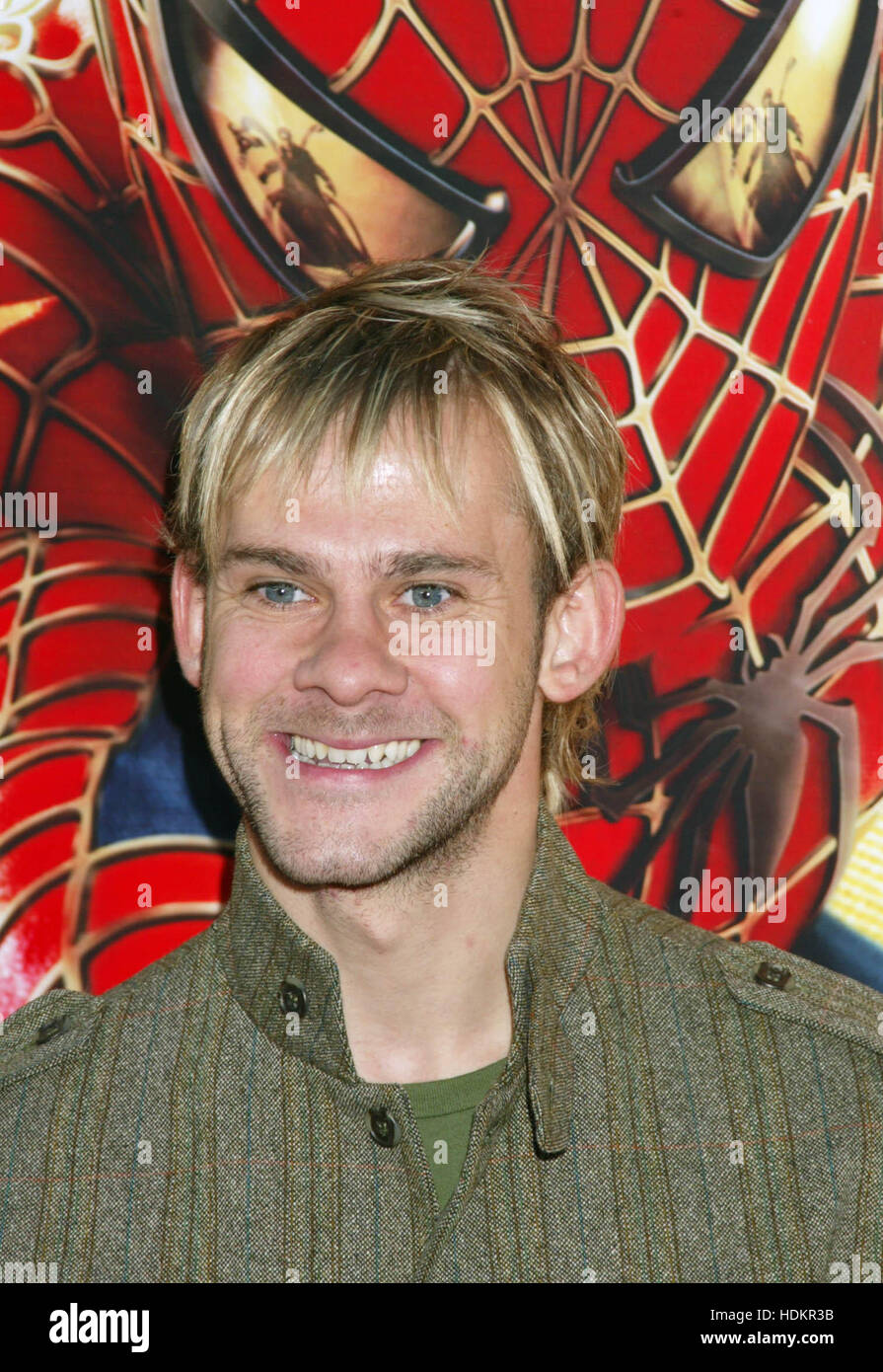 Actor Dominic Monaghan at the premiere of the film, "Spider-man 2" at the Mann Village theatre in the Westwood section of Los Angeles on Tuesday 22 June 2004. Photo credit: Francis Specker Stock Photo