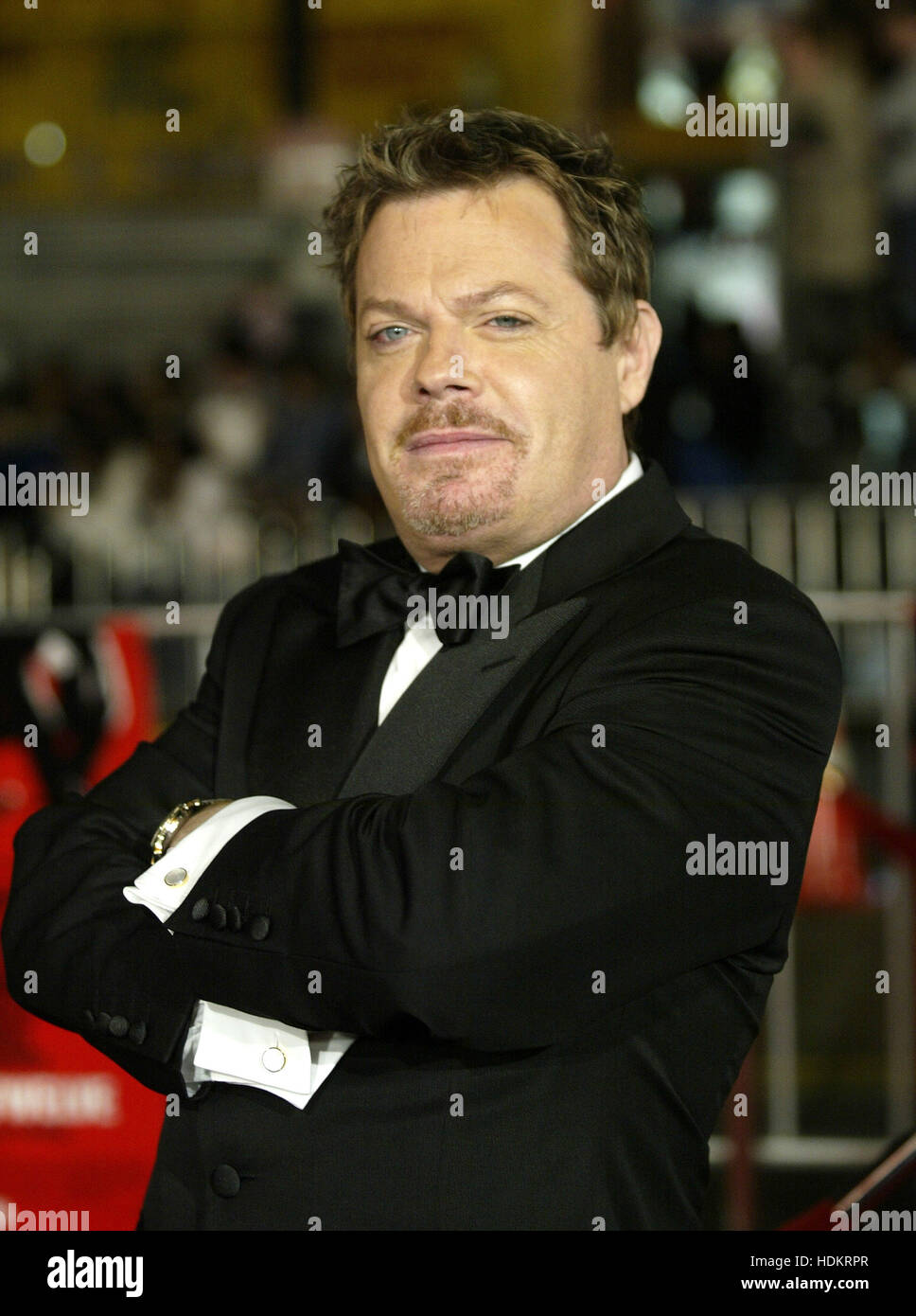 Eddie Izzard at the premiere of the film, 'Ocean's Twelve' at Grauman's Chinese Theatre on December 8, 2004 in Los Angeles. Photo credit: Francis Specker Stock Photo