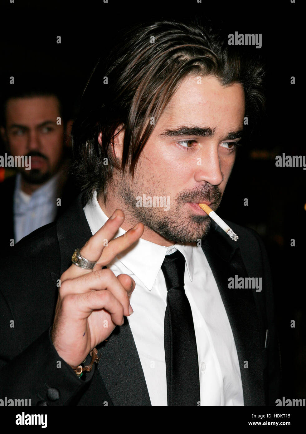 Colin Farrell at the premiere of the film, 'Alexander'' at Grauman's Chinese Theatre on November 16, 2004 in Los Angeles. Photo credit: Francis Specker Stock Photo