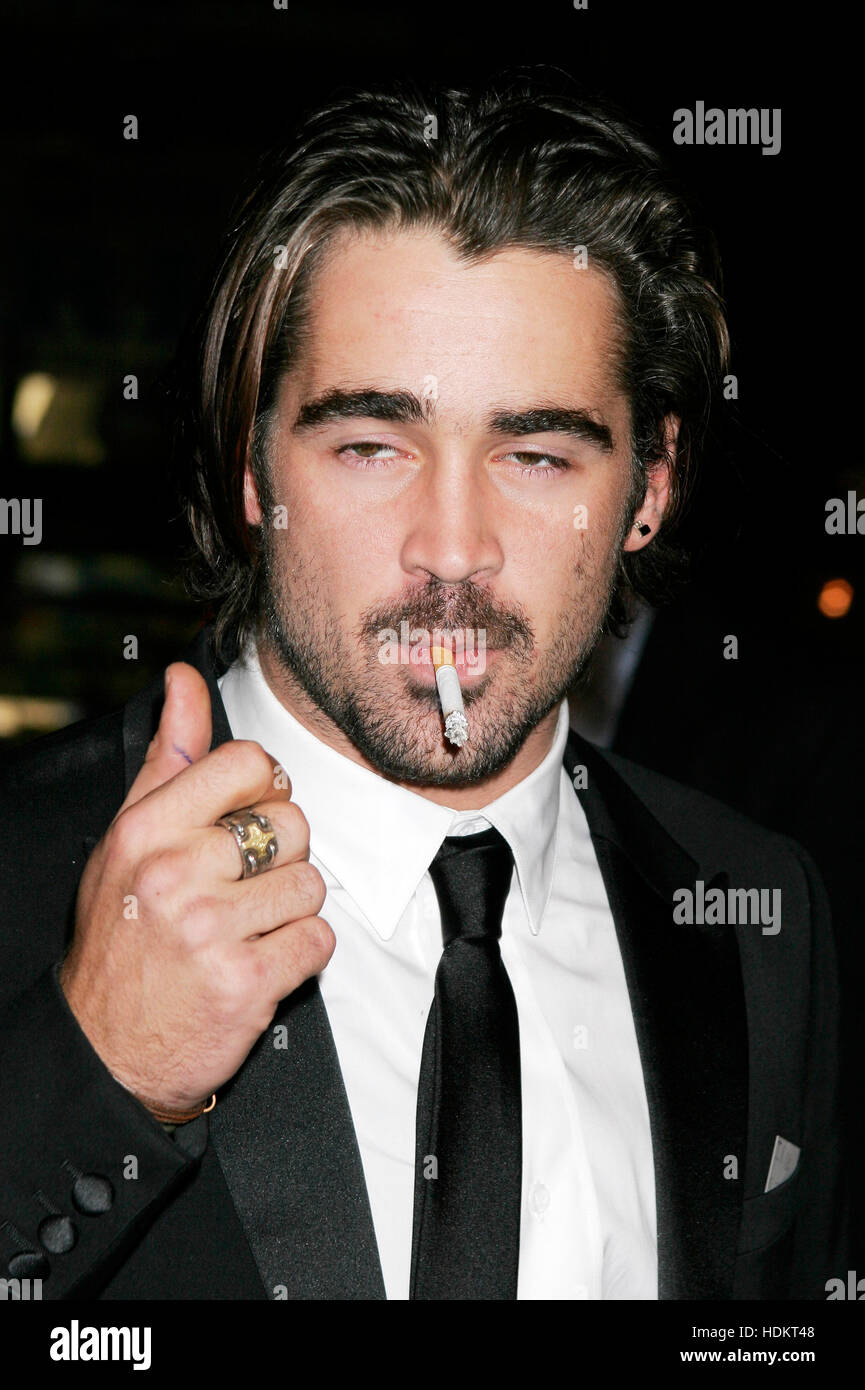 Colin Farrell at the premiere of the film, 'Alexander'' at Grauman's Chinese Theatre on November 16, 2004 in Los Angeles. Photo credit: Francis Specker Stock Photo