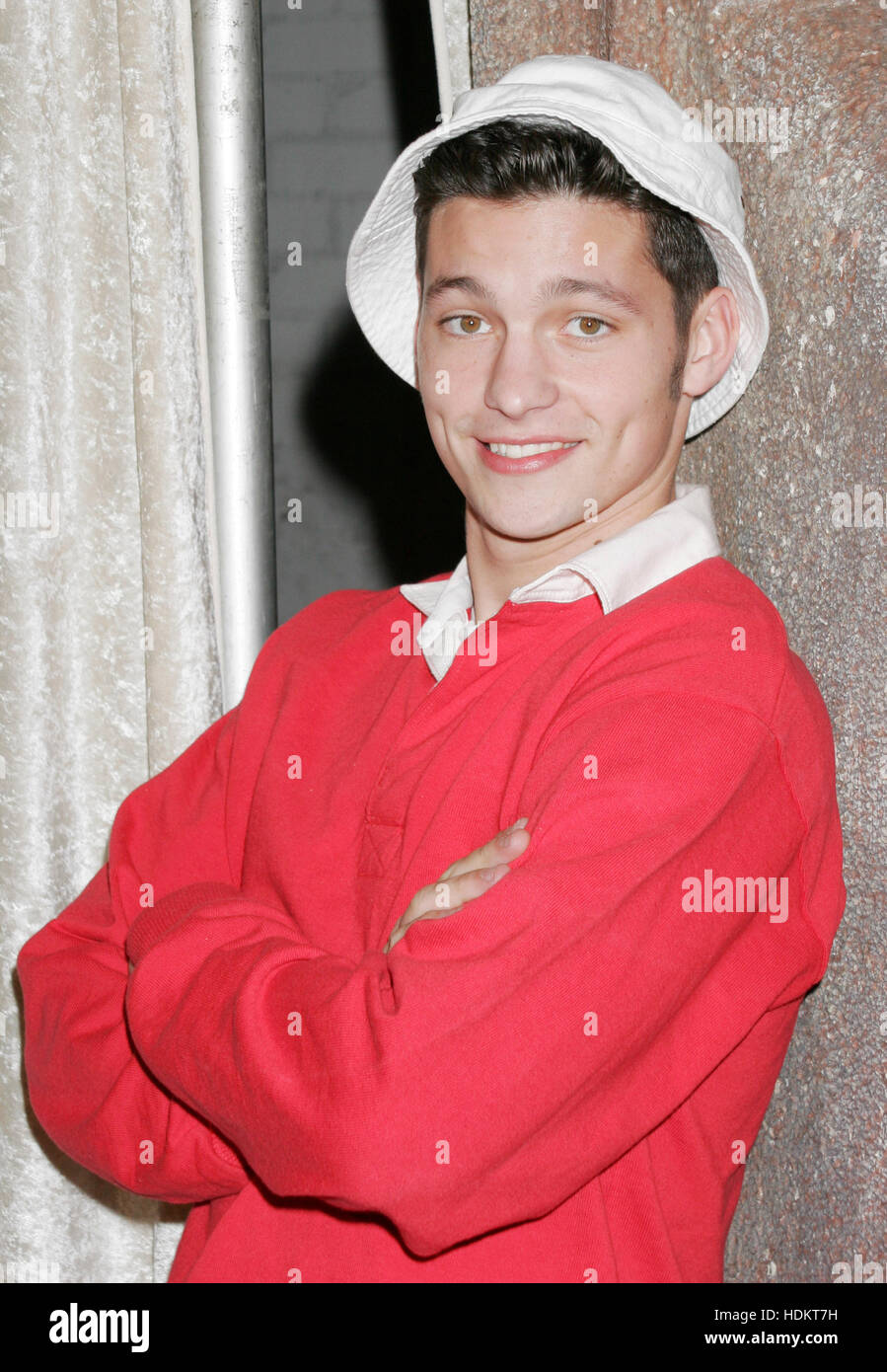 Chris O'Malley, who plays the role of 'Gilligan', at the cast party of a new reality series, 'The Real Gilligan's Island' at the Pearl night club  in Los Angeles,  November 30, 2004. Photo by Francis Specker Stock Photo