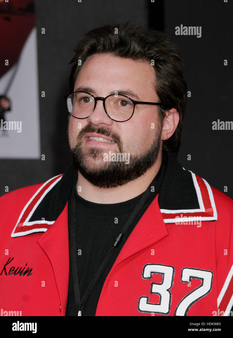 Director Kevin Smith, a guest at the premiere of the new animated film from Pixar, 'The Incredibles' at the El Capitan Theatre in Los Angeles,  October 24, 2004. The film opens in the United States November 5th. Photo by Francis Specker Stock Photo