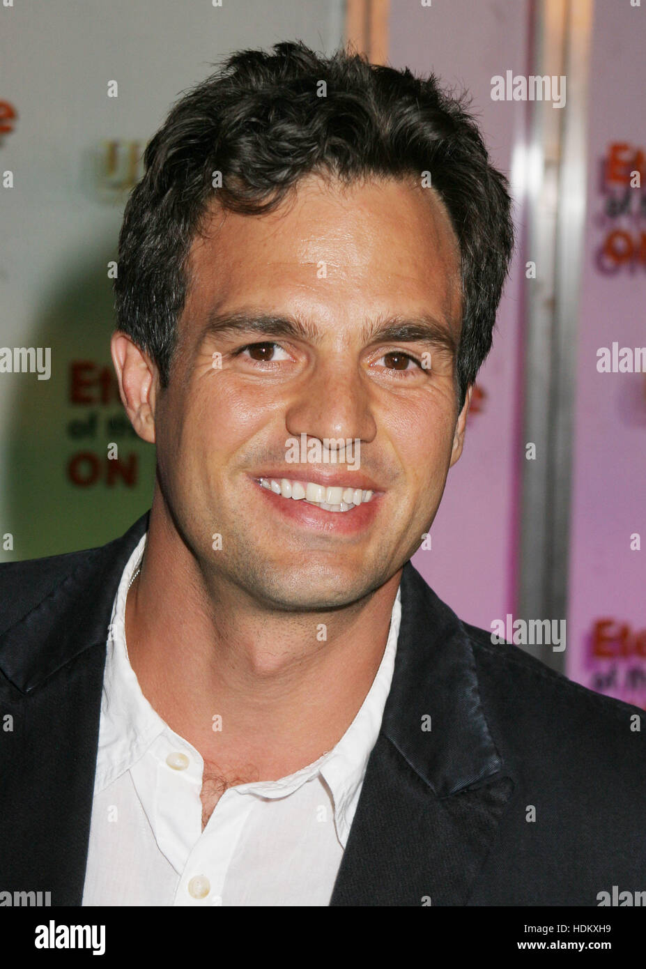 Actor Mark Ruffalo at the DVD launch party for the fillm, 'Eternal Sunshine of the Spotless Mind ' on September 23, 2004,  in Los Angeles, California. Photo credit: Francis Specker Stock Photo