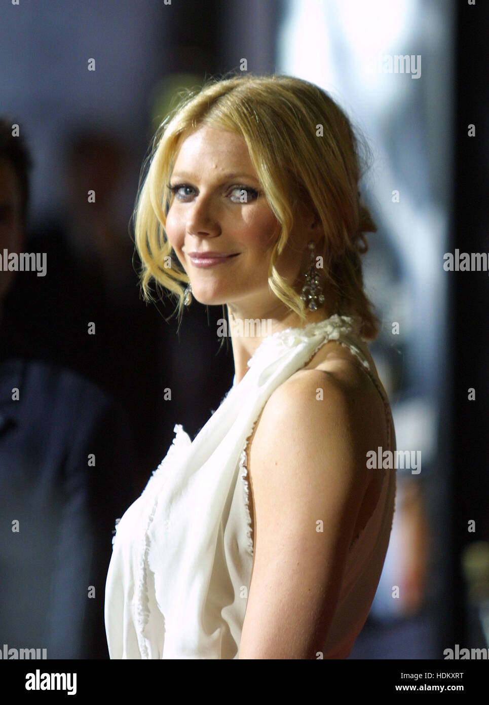 Actress Gwyneth Paltrow at the premiere for 'Sky Captain and the World of Tomorrow' on September 14, 2004 in Los Angeles, California. Photo credit: Francis Specker Stock Photo