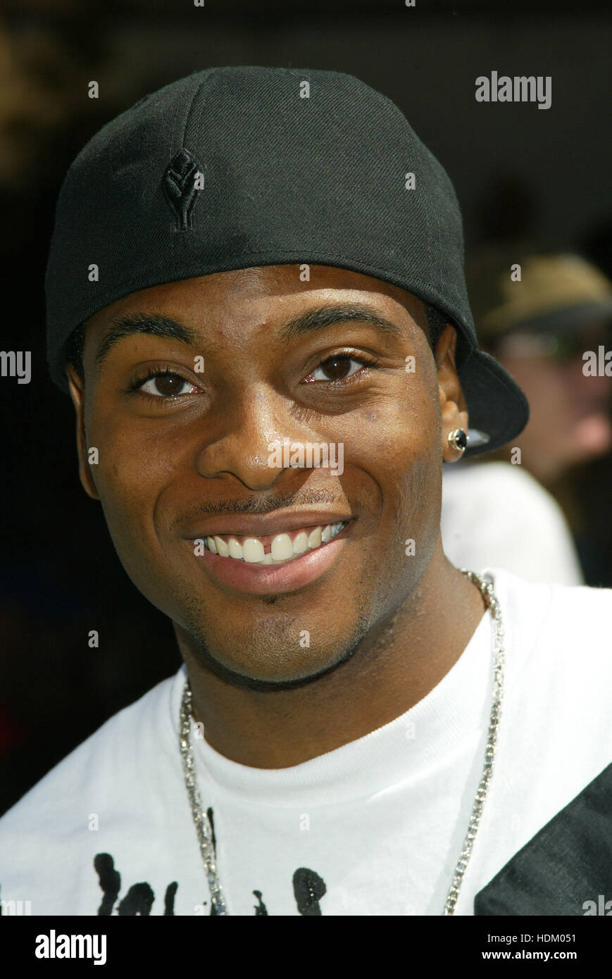 Actor Kel Mitchell at the premiere for the  film, 'Yu-Gi-Oh! The Movie'  in Los Angeles on August 7, 2004. The animated film will be released in the US on August 13th by Warner Bros. Pitctues. Photo by Francis Specker Stock Photo