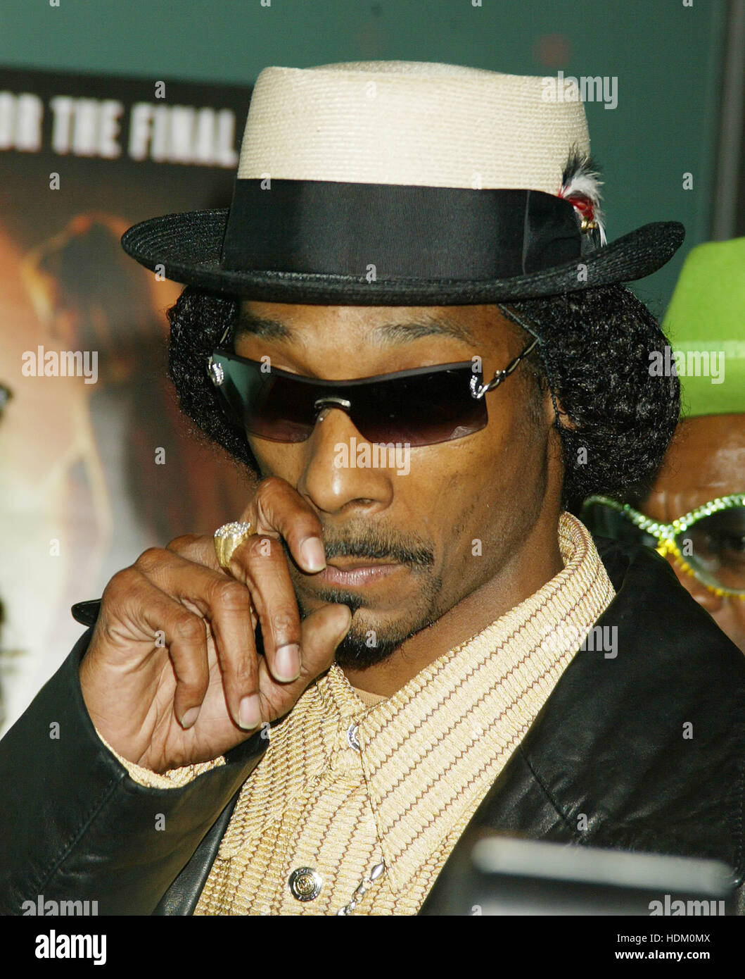 Snoop Dogg at the premiere of  'Kill Bill Vol 2'  in Los Angeles, California on Thursday April  9,  2004.  Photo credit: Francis Specker Stock Photo