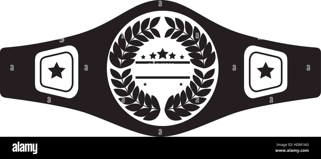 boxing belt isolated icon vector illustration design Stock Vector Image ...