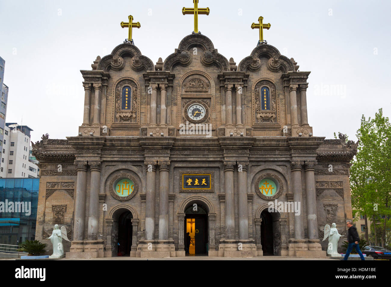Tianshuijing Catholic Church, Xian, Shaanxi, China Stock Photo Alamy