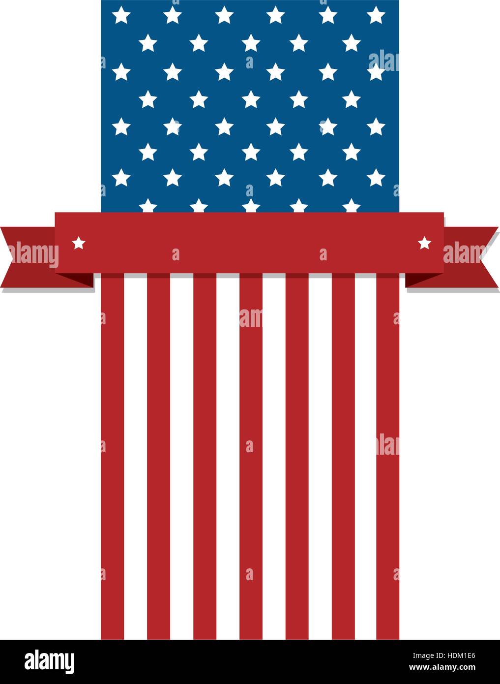 united states of america flag vector illustration design Stock Vector ...