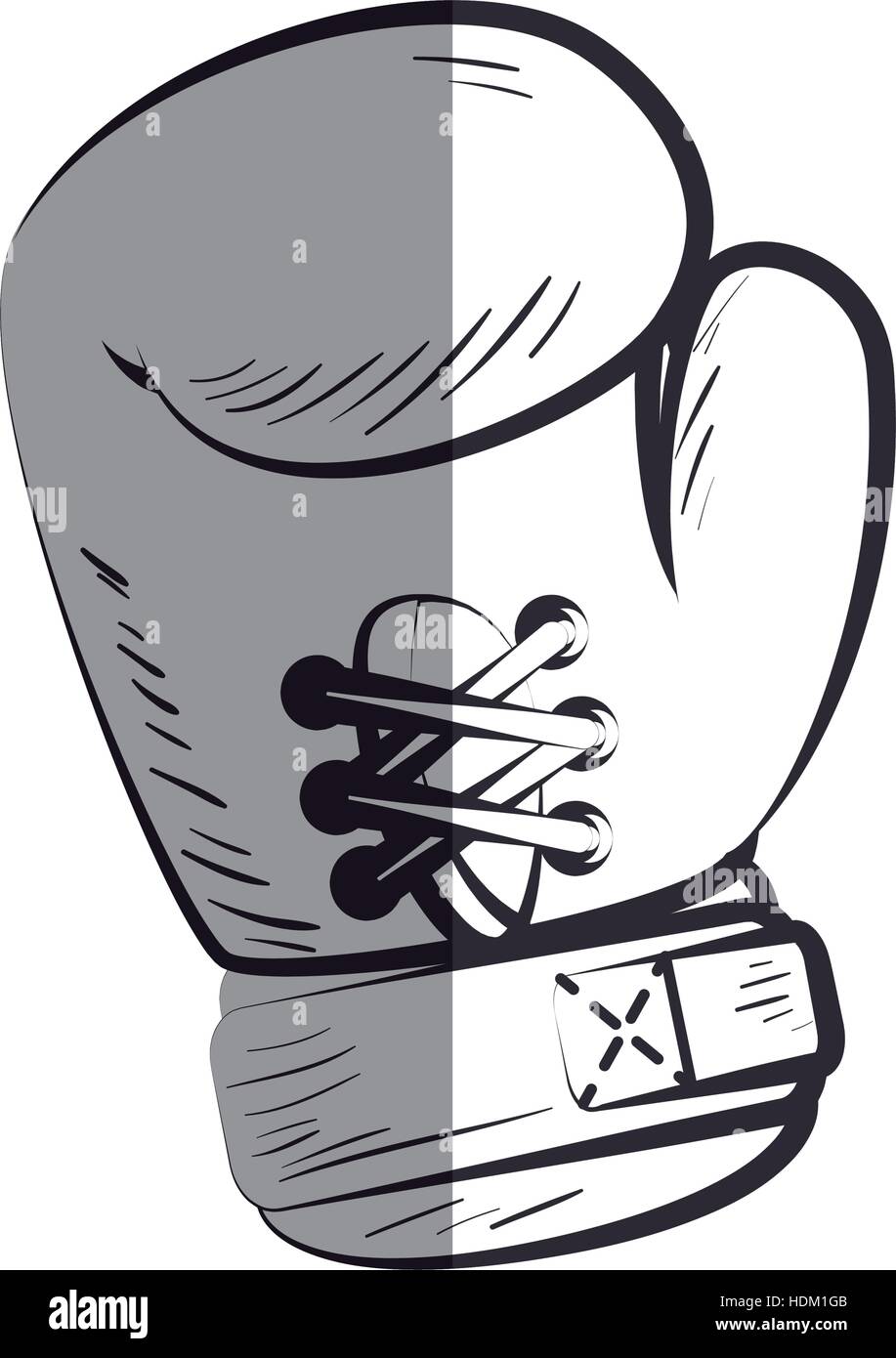 boxing gloves equipment icon vector illustration design Stock Vector ...