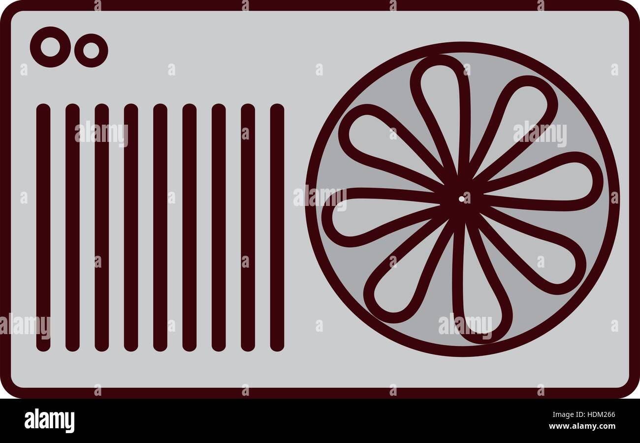 air conditioning icon image vector illustration design Stock Vector ...