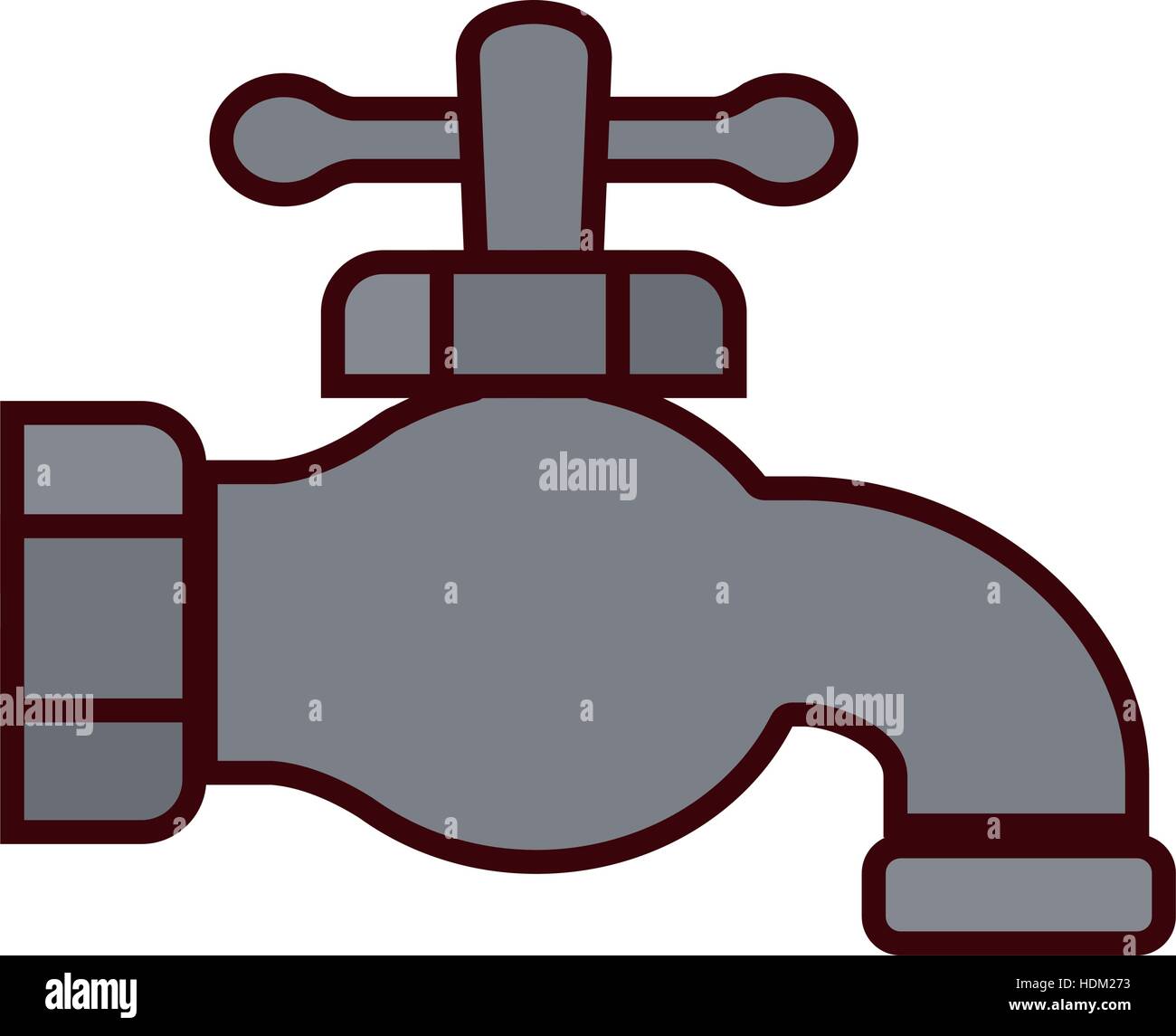 classic faucet icon image vector illustration design Stock Vector Image ...