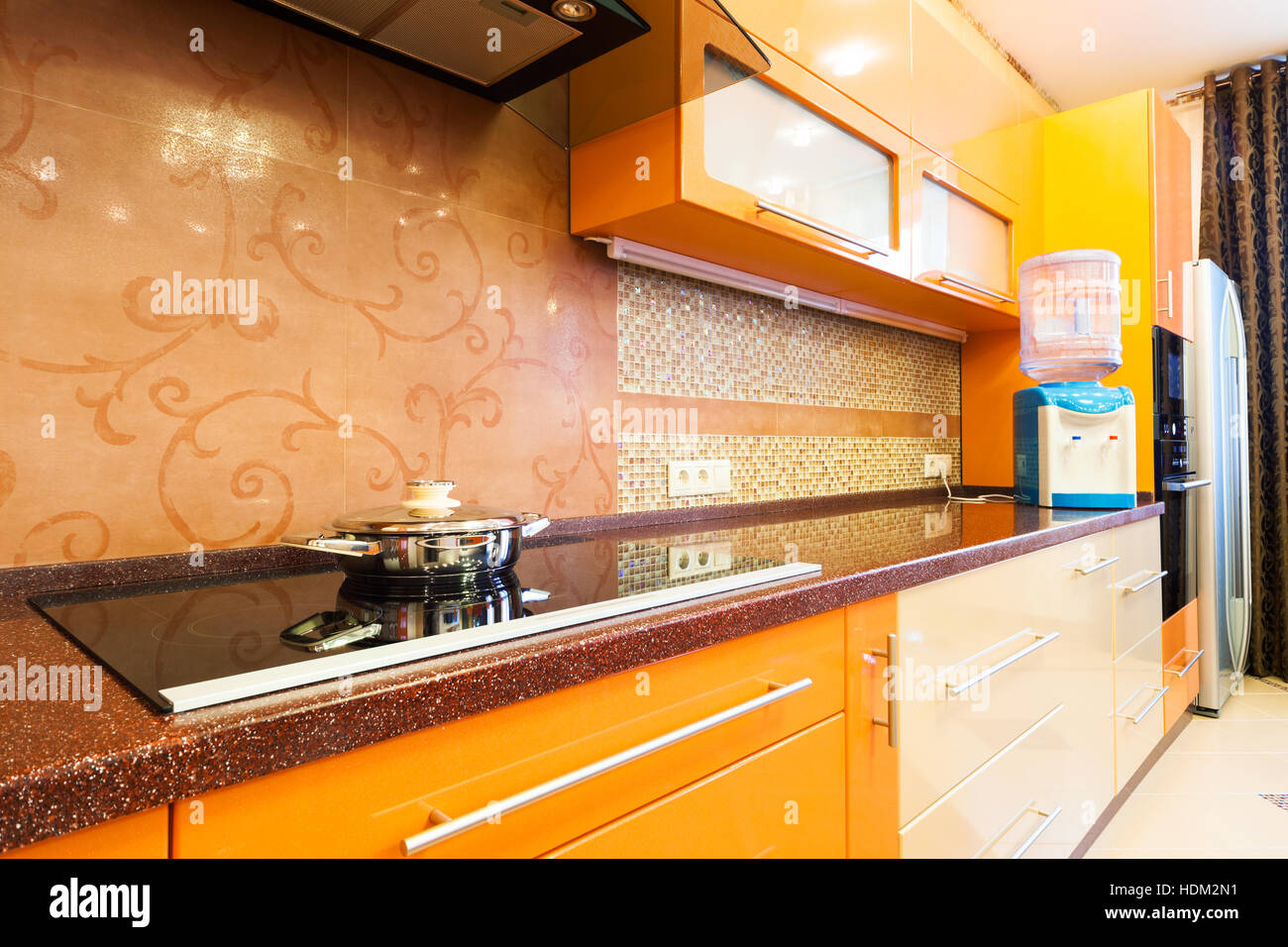 a water cooler on the modern kitchen Stock Photo Alamy