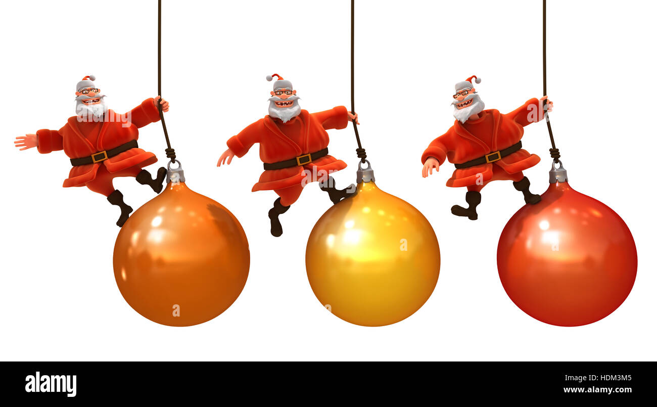 Santa claus 3d hi-res stock photography and images - Alamy