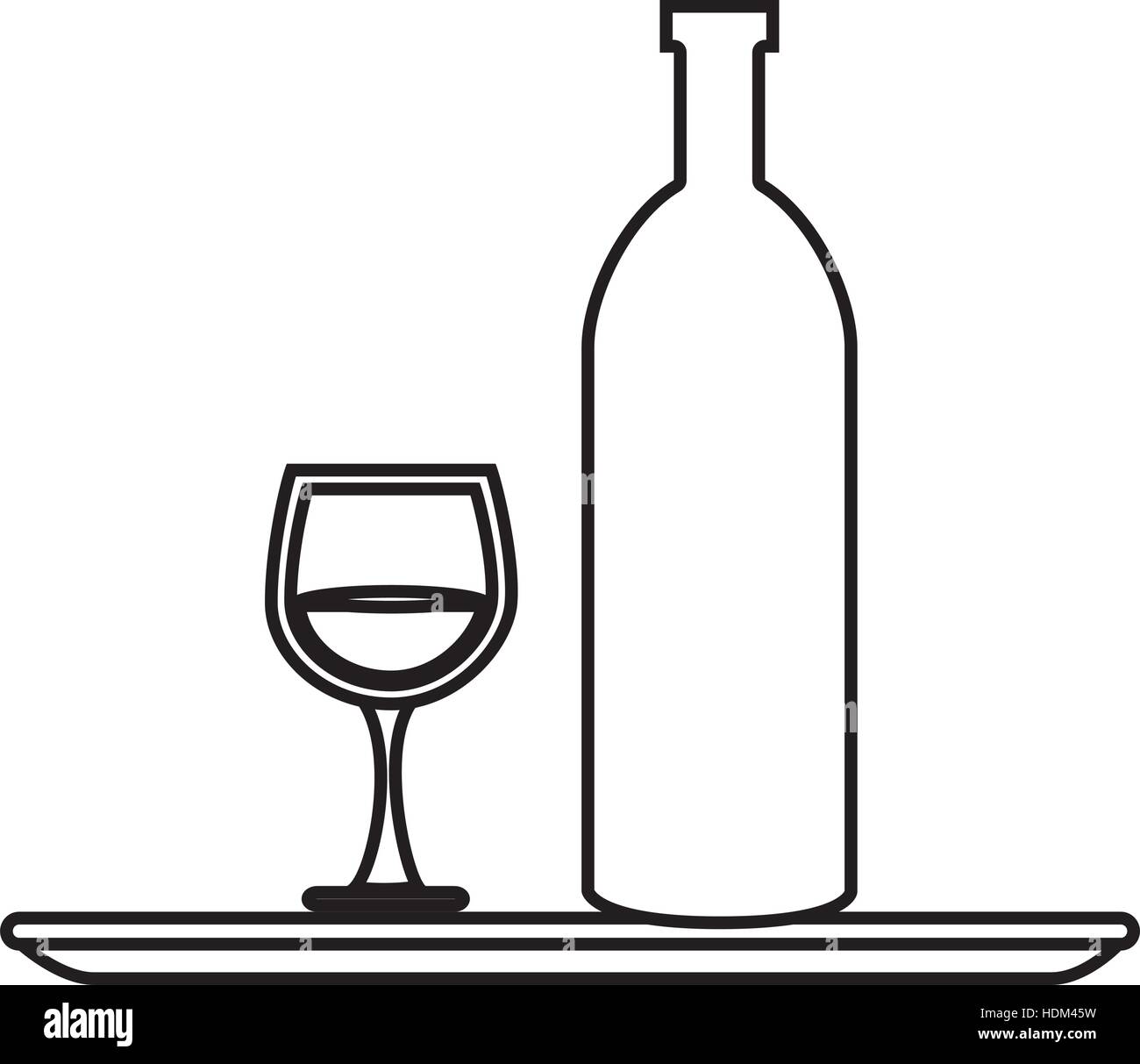 hand waiter isolated icon vector illustration design Stock Vector Image ...