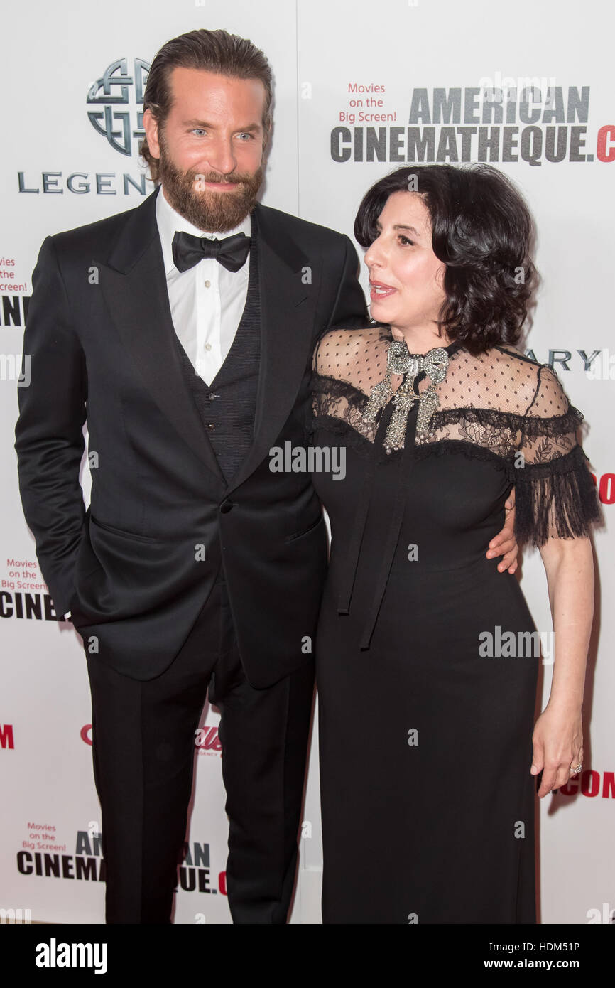 30th annual American Cinematheque Awards Gala at The Beverly Hilton Hotel - Arrivals  Featuring: Bradley Cooper, Sue Kroll Where: Beverly Hills, California, United States When: 14 Oct 2016 Stock Photo