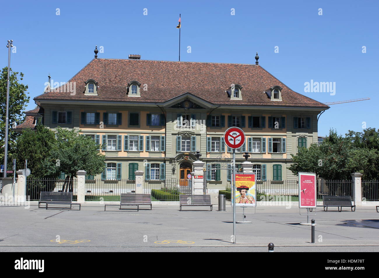 Headquarters Building of the Canton of Bern, Switzerland, Police Department, 2016 Stock Photo