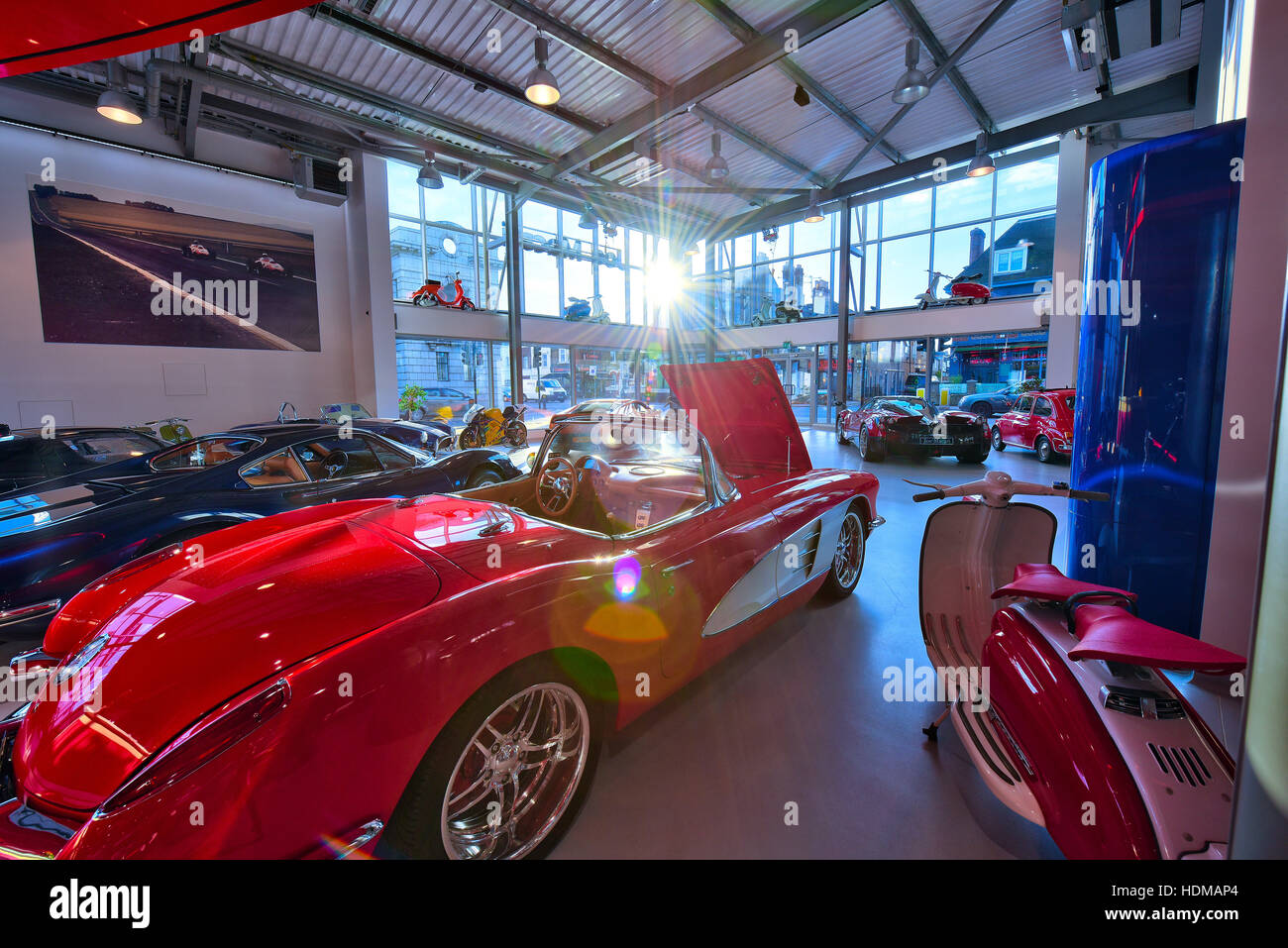 Joe Macari Performance Cars London Where London United Kingdom Stock Photo Alamy