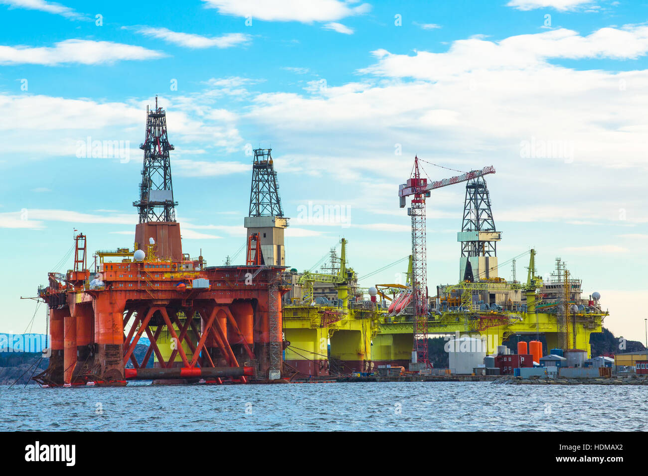 Oil Platform Norway High Resolution Stock Photography and Images Alamy