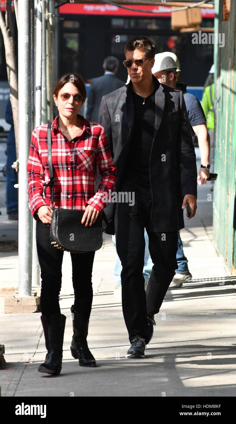 Bethenny Frankel and Fredrik Eklund out house hunting in New York