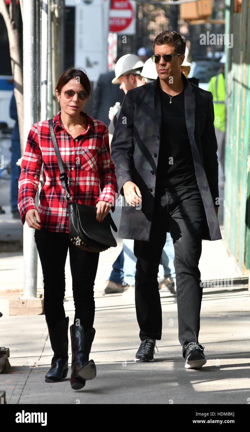 Bethenny Frankel and Fredrik Eklund out house hunting in New York