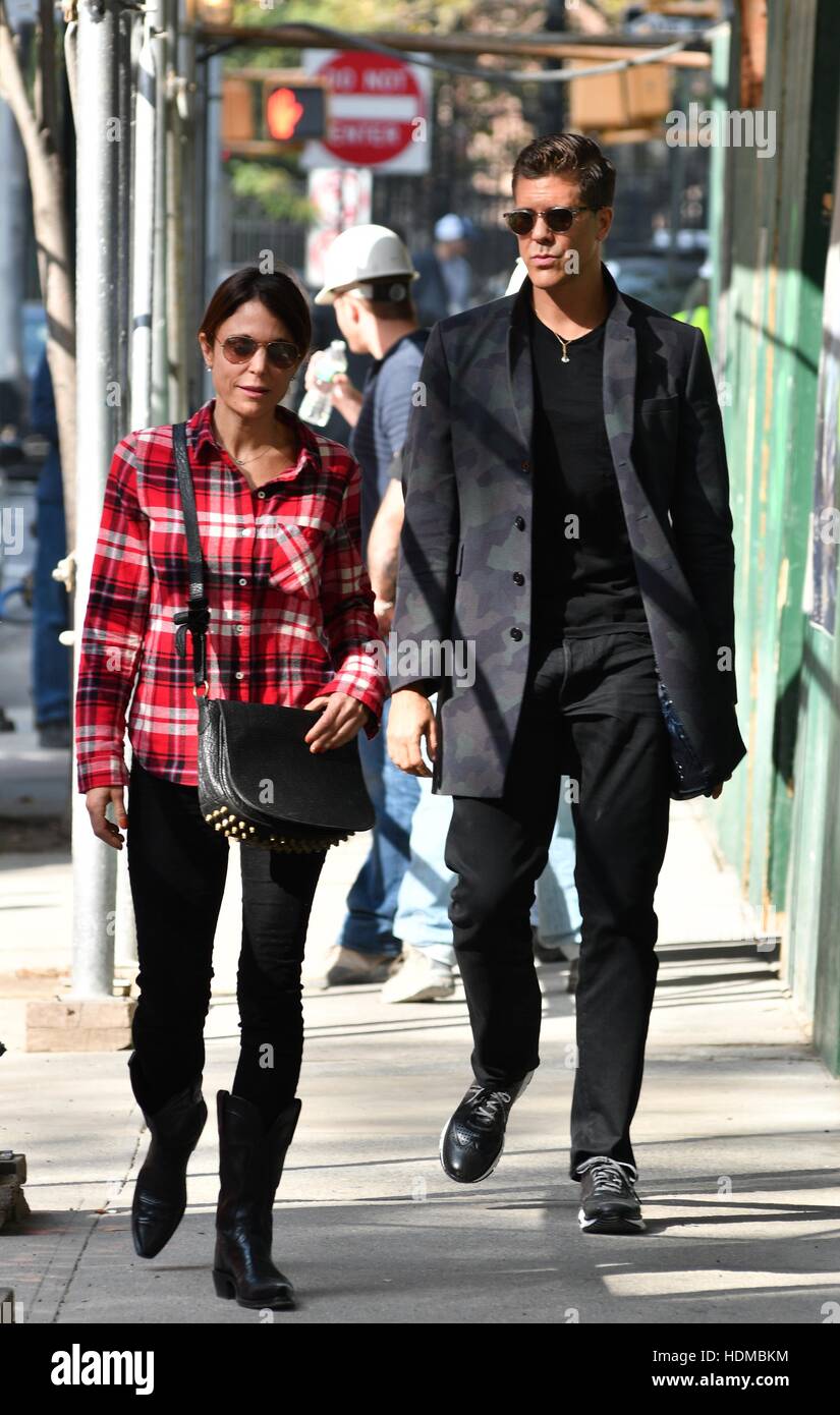 Bethenny Frankel and Fredrik Eklund out house hunting in New York