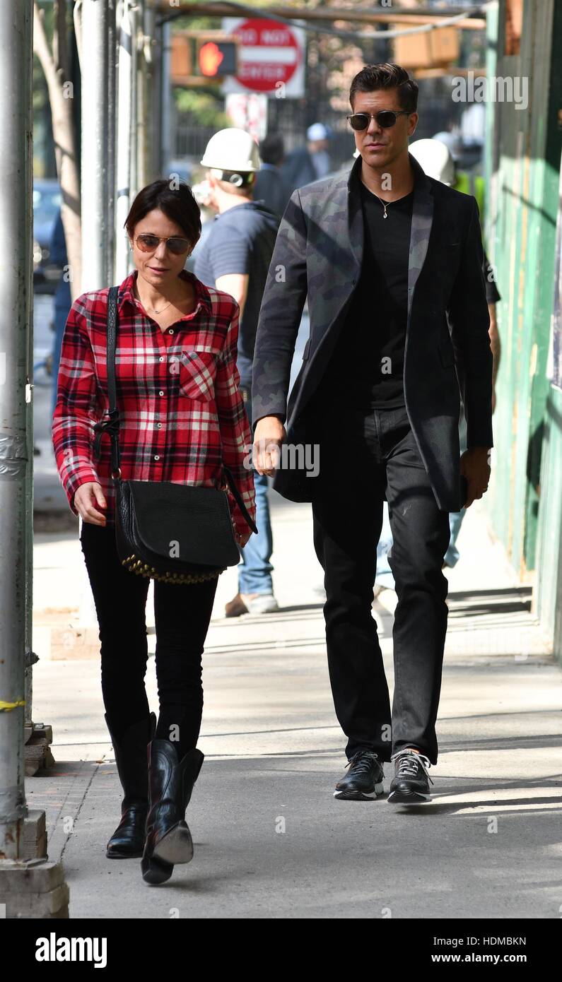 Bethenny Frankel and Fredrik Eklund out house hunting in New York