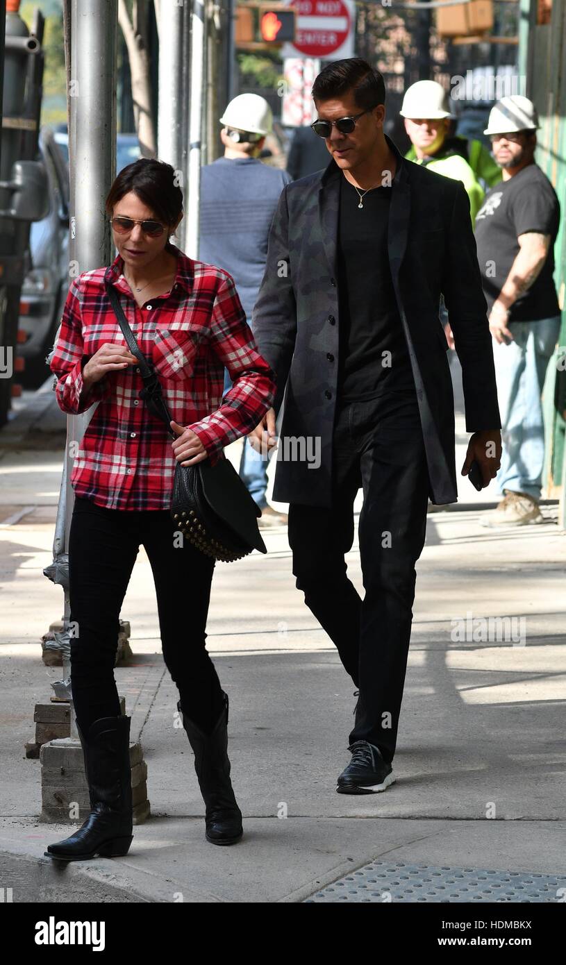 Bethenny Frankel and Fredrik Eklund out house hunting in New York