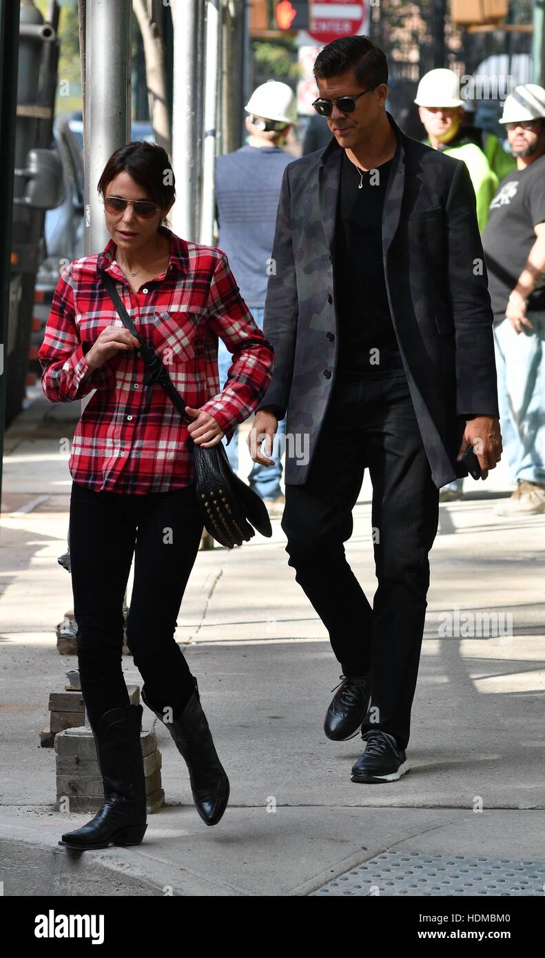 Bethenny Frankel and Fredrik Eklund out house hunting in New York