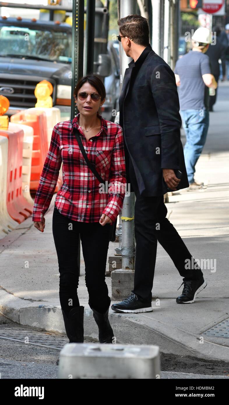 Bethenny Frankel and Fredrik Eklund out house hunting in New York