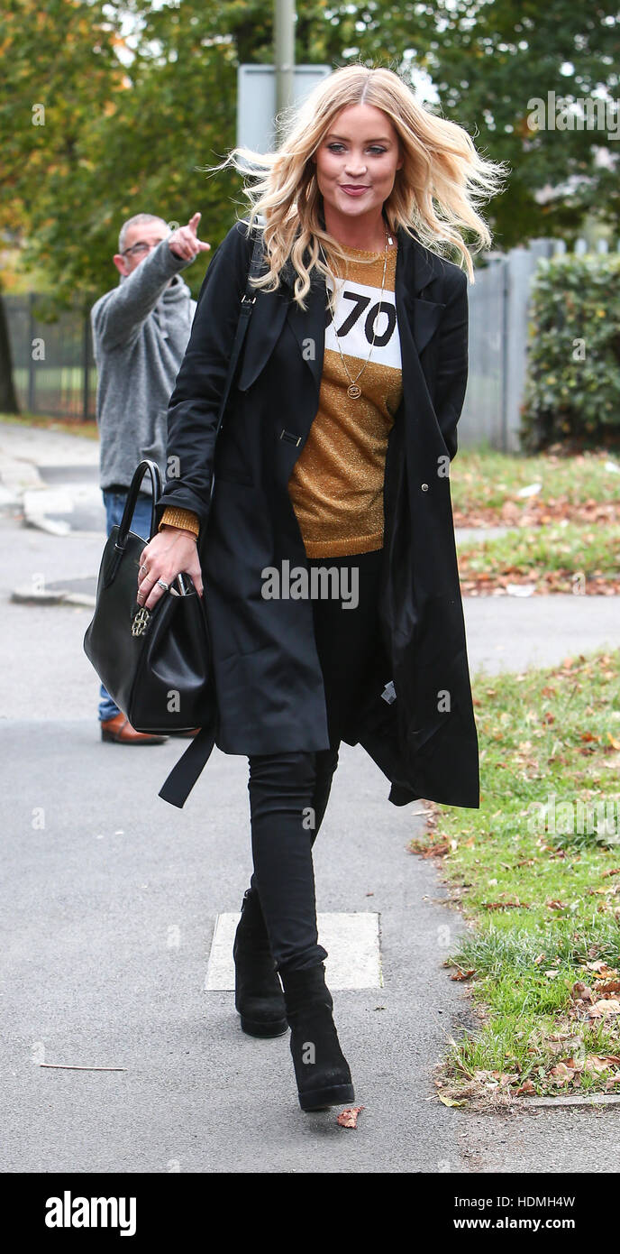 Laura Whitmore Arrives For 'Strictly Come Dancing' Rehearsals With Her ...